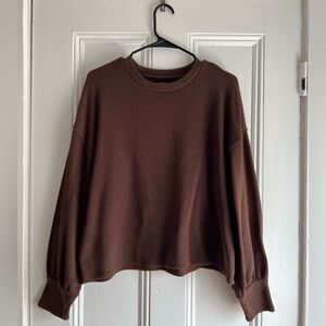 Women’s Madewell Brown Thin Sweater